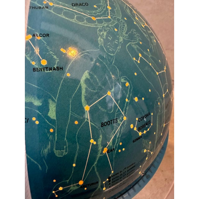 Vintage Hemelglobe in Plastic from Alpha, 1960s For Sale - Image 9 of 16