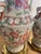 Vintage Chinese Export-Style Famille Rose Porcelain Vase Mounted Table Lamps - a Pair For Sale - Image 10 of 12