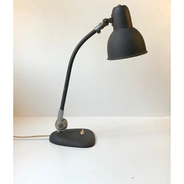 Industrial Danish Desk Lamp from ASAS, 1940s For Sale - Image 9 of 9