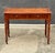 English English Writing Table or Desk of Mahogany With Inset Leather Top For Sale - Image 3 of 8