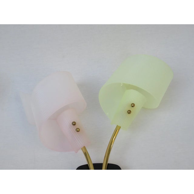 Wall Lights with Two Lights from GERU-Leuchten, 1950s, Set of 2 For Sale - Image 4 of 18