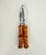 Wood 1950s Faux Bamboo Nutcracker For Sale - Image 7 of 7