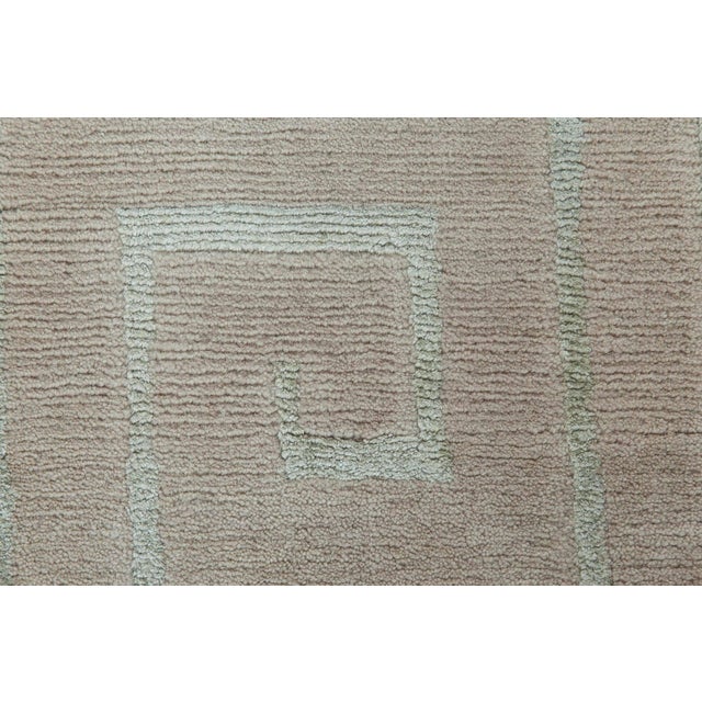 Modern Art Deco Tibetan Rug with Greek Key Design by Doris Leslie Blau Size: 6'0" × 9'3" (182 × 281 cm) Simplicity meets...