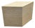 Vintage Italian Travertine Diamond Dining Table Pedestal For Sale