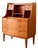 1950s Danish Teak Secretary Desk For Sale