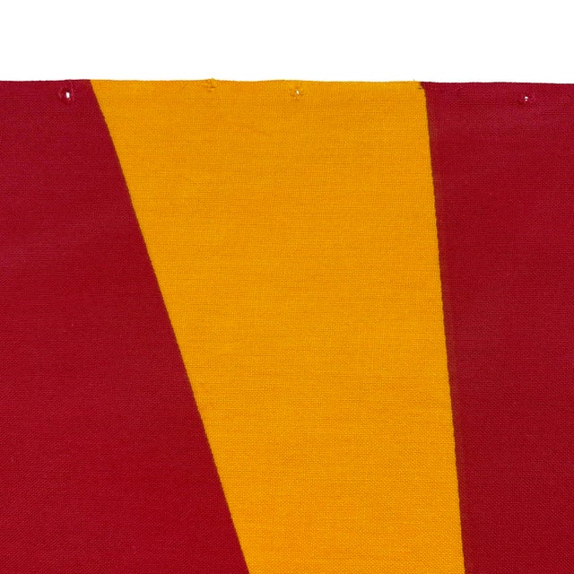 Large Vintage Cotton State Flag of Arizona For Sale In Los Angeles - Image 6 of 6