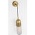 Visual Comfort Thomas O'Brien for Visual Comfort Signature Junio Wall Light in Hand-Rubbed Antique Brass with Frosted Glass For Sale - Image 4 of 7