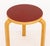 Artek Alvar Aalto for Artek L-Leg Bentwood Stool For Sale - Image 4 of 6