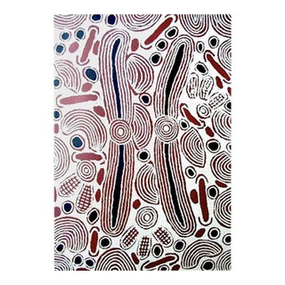 Contemporary Painting by Australian Aboriginal Artist Ningura Napurrula For Sale