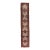 Antique Circa 1900 Oversize Brown Hand Knotted Wool Runner 4'1 X 22'3 For Sale