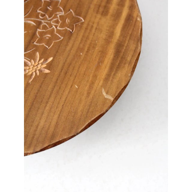 Wood Vintage Wooden Cake Stand For Sale - Image 7 of 9