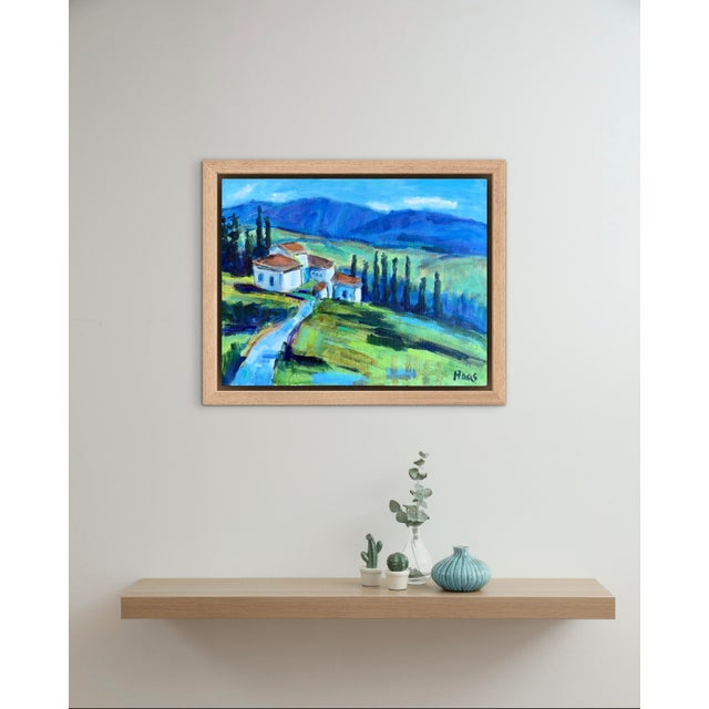 Summer Shadows in the Hills - Acrylic Landscape Painting For Sale - Image 11 of 13