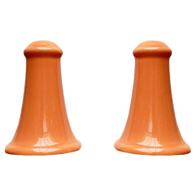 Postmodern Ceramic Salt and Pepper Shakers by Gallo Design for Villeroy & Boch, Set of 2 For Sale