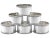 English Antique Sterling Silver Napkin Rings Set of Six ~ English Sterling 1903 Haulmarked For Sale - Image 3 of 7