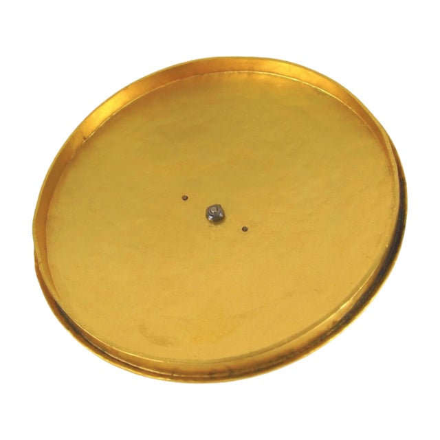 Gold Marie Zimmermann Gilt Box With Carved and Pierced Finial For Sale - Image 8 of 9