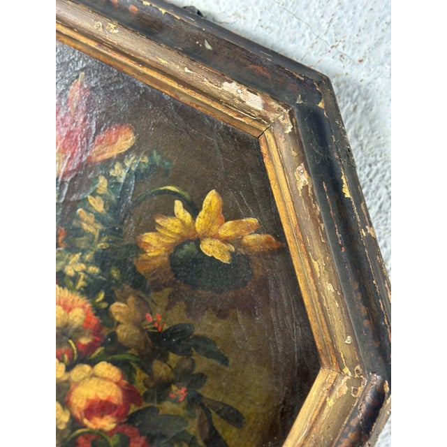 Late 19th Century Antique Oil on Canvas Painting For Sale - Image 5 of 10