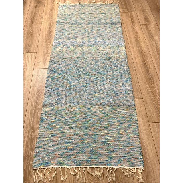 Vintage Turkish Kilim Flatweave Runner For Sale - Image 11 of 11