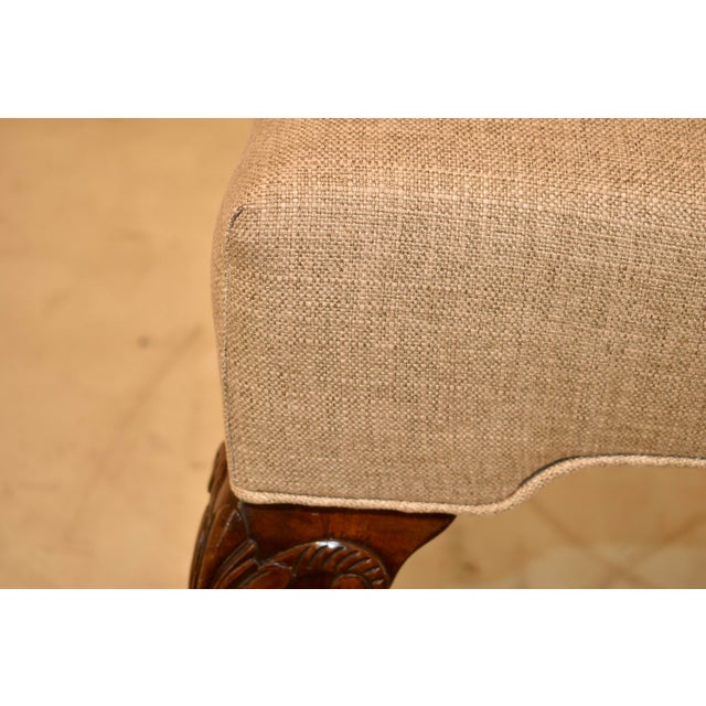 Early 19th Century English Walnut Stool For Sale - Image 4 of 13