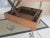 Wood 1970s Vintage Octagonal Dark Color Wood Coffee Table With Storage Underneath For Sale - Image 7 of 12