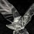 Val St Lambert Crystal Eagle Sculpture / Figurine (Large 9.5-inch, 4lbs) Signed DeSousa For Sale - Image 11 of 18