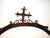 1700’s Hand Forged Iron Arch With Cross For Sale - Image 4 of 5