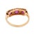 1900-1909 Victorian Ruby Diamond 18k Yellow Gold Ring, Size 6 For Sale In Los Angeles - Image 6 of 7