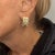 1980s Pair of Cartier Maillon Panthere Diamond 5 Row Hoop Yellow Gold Earrings For Sale - Image 13 of 16