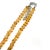 Yellow Vintage Silver and Citrine Bead Necklace, 1990s For Sale - Image 8 of 9