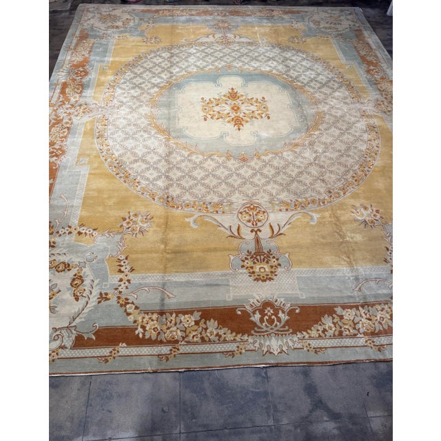 Early 20th Century Turkish Hereke Rug For Sale - Image 10 of 10