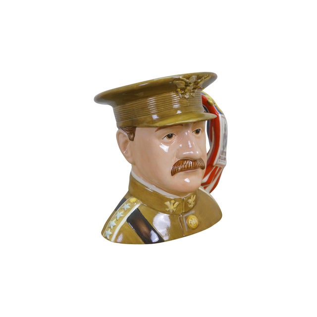 Royal Doulton General John Pershing Military Leader Toby Character Jug For Sale - Image 9 of 17