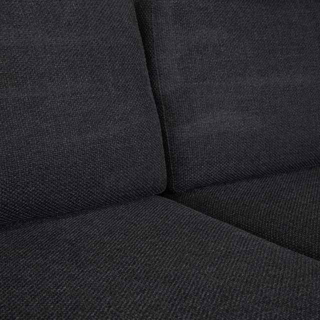 Textile Grey Conseta Two-Seater Sofa with Headrest from COR For Sale - Image 7 of 15