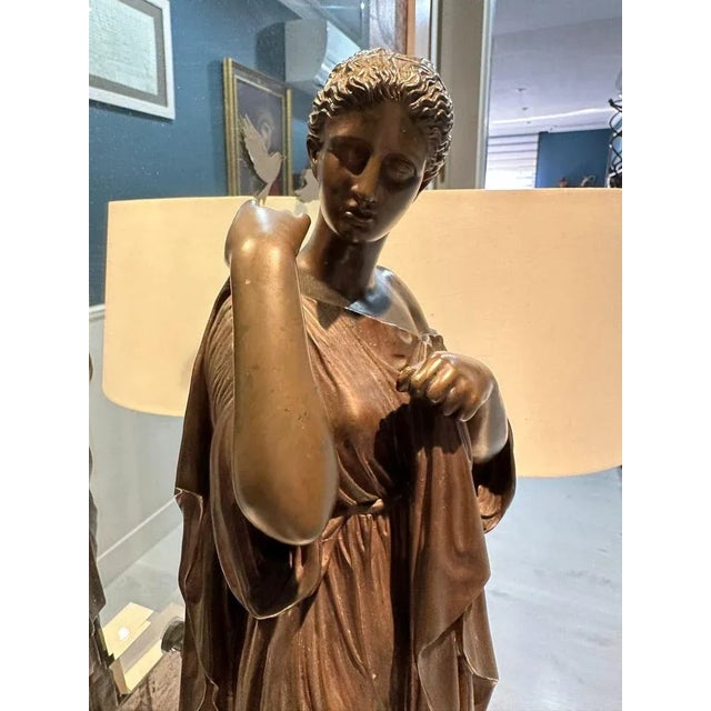 Diana Sculpture by Ferdinand Barbedienne, 1800s For Sale - Image 6 of 11