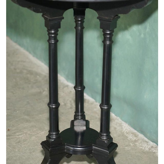 Antique Victorian Aesthetic Movement Specimin Marble Occasional Side Table by Aeg, 1860 For Sale - Image 10 of 14