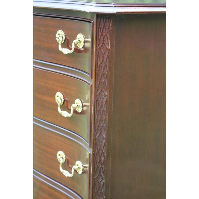 Brown Councill Furniture Mahogany Nightstands—A Pair For Sale - Image 8 of 18