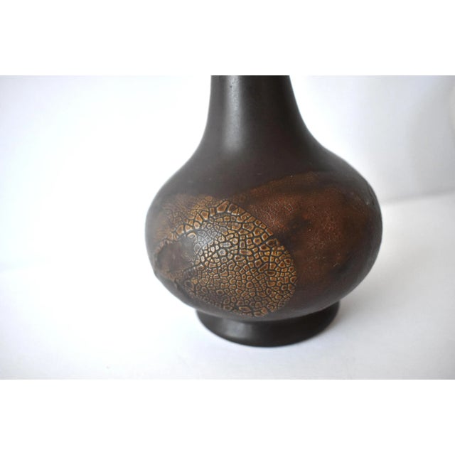 Collection of 3 Vintage Art Pottery Vases For Sale - Image 4 of 9