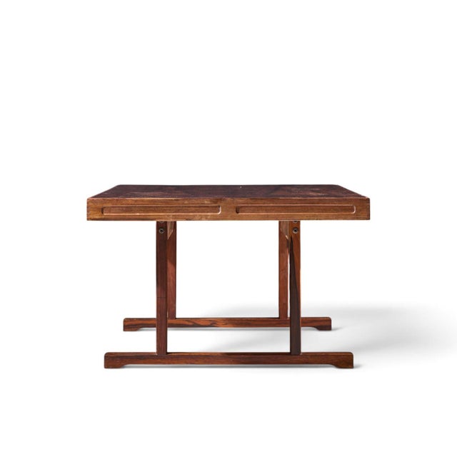 Mid 20th Century Torbjørn Afdal for Bruksbo Mid Century Danish Rosewood Coffee Table For Sale - Image 5 of 8