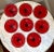 Champagne Flutes With Red Stems - Set of 8 For Sale - Image 10 of 10