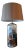 Mercury Glass Table Lamp by Pottery Barn For Sale