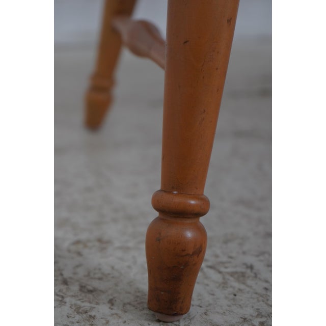 Windsor Style Hand Crafted Long Bench Settee For Sale - Image 10 of 18