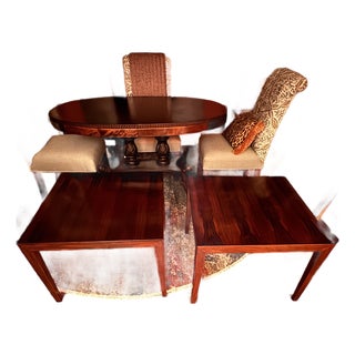 Mid-Century Modern Danish Rosewood Book Matched Pair of Side Tables For Sale
