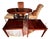 Mid-Century Modern Danish Rosewood Book Matched Pair of Side Tables For Sale