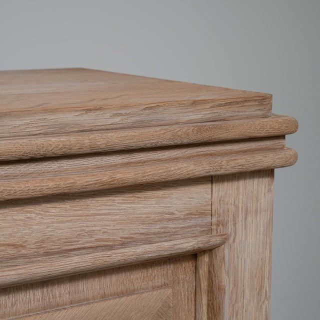 Wood French 1940s Oak Buffet, Antique, France, Circa 1940 For Sale - Image 7 of 14