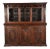 Antique Baroque Buffet Showcase in Oak, 18th Century For Sale