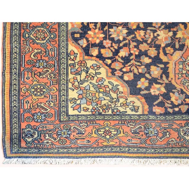 Tribal 19th Century Sarouk Farahan Rug For Sale - Image 3 of 5