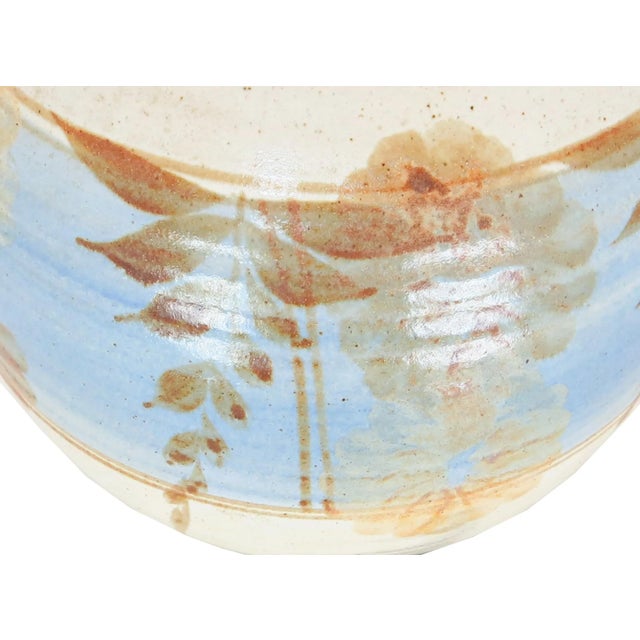 1970s Extra Large 13" Stoneware Table Lamp by California Ceramic Company For Sale In Chicago - Image 6 of 10