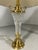 Large Crystal and Brass Table Lamps, 1960s, Set of 2 For Sale - Image 17 of 18