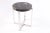 Round Petrified Wood Top W Stainless Steel Stand Accent Table or Side Table 71 For Sale - Image 4 of 5