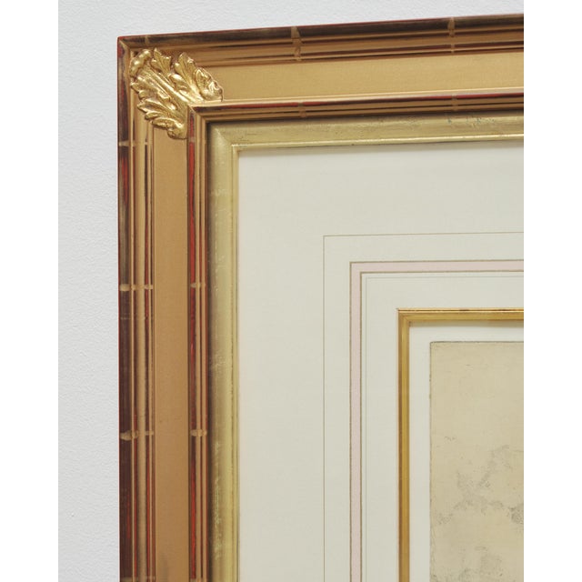 Wood Set of 3 Josef Eidenberger Williamsburg Architectural Etchings 1977 For Sale - Image 7 of 18
