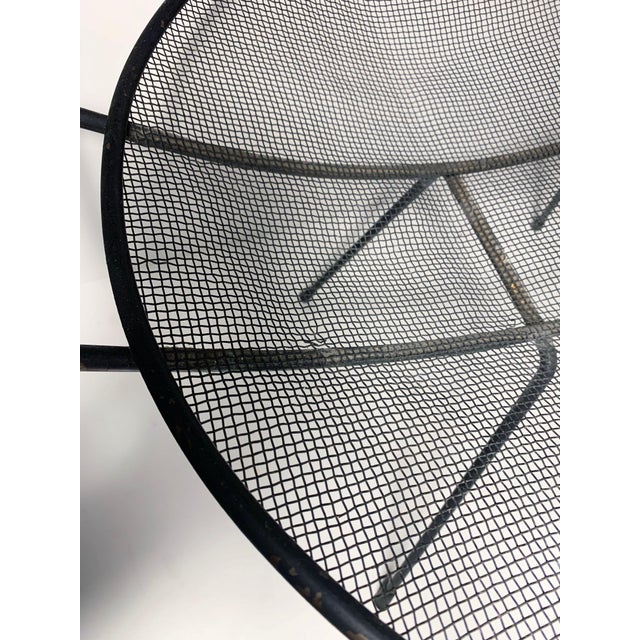 Metal Sol Bloom Iron Catch-All Table For Sale - Image 7 of 9