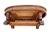 Antique Oval Coffee Table Tiger Oak Center Drawer Shelf American Empire Style For Sale - Image 16 of 16